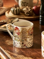 Sophie Allport White Autumn Forage Mug - Image 1 of 2