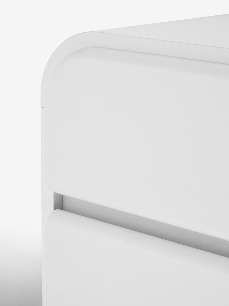 White Kids Bubble Bedside Table - Image 7 of 7