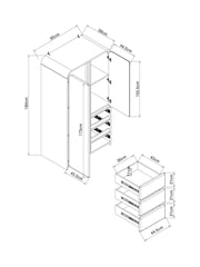 White Bubble Wardrobe - Image 4 of 7
