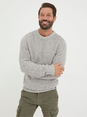 FatFace Grey Crew Jumper - Image 1 of 4