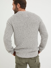 FatFace Grey Crew Jumper - Image 2 of 4