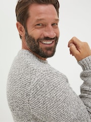FatFace Grey Crew Jumper - Image 3 of 4