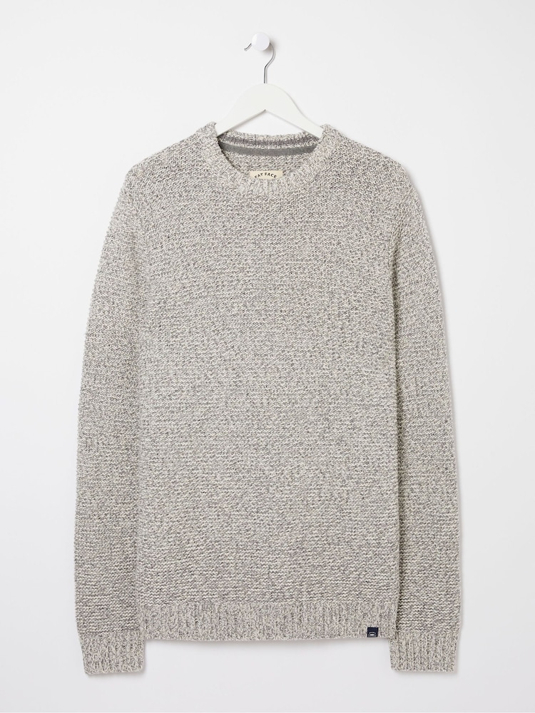 FatFace Grey Crew Jumper - Image 4 of 4