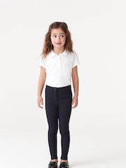 Navy Blue Regular Length School Skinny Stretch Trousers (3-18yrs) - Image 2 of 8