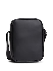 Tommy Hilfiger Black Signature Tape Crossbody Reporter Bag - Image 2 of 5