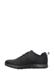 Skechers Black Ghenter Srelt Slip Resistant Womens Trainers - Image 2 of 5