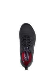 Skechers Black Ghenter Srelt Slip Resistant Womens Trainers - Image 4 of 5