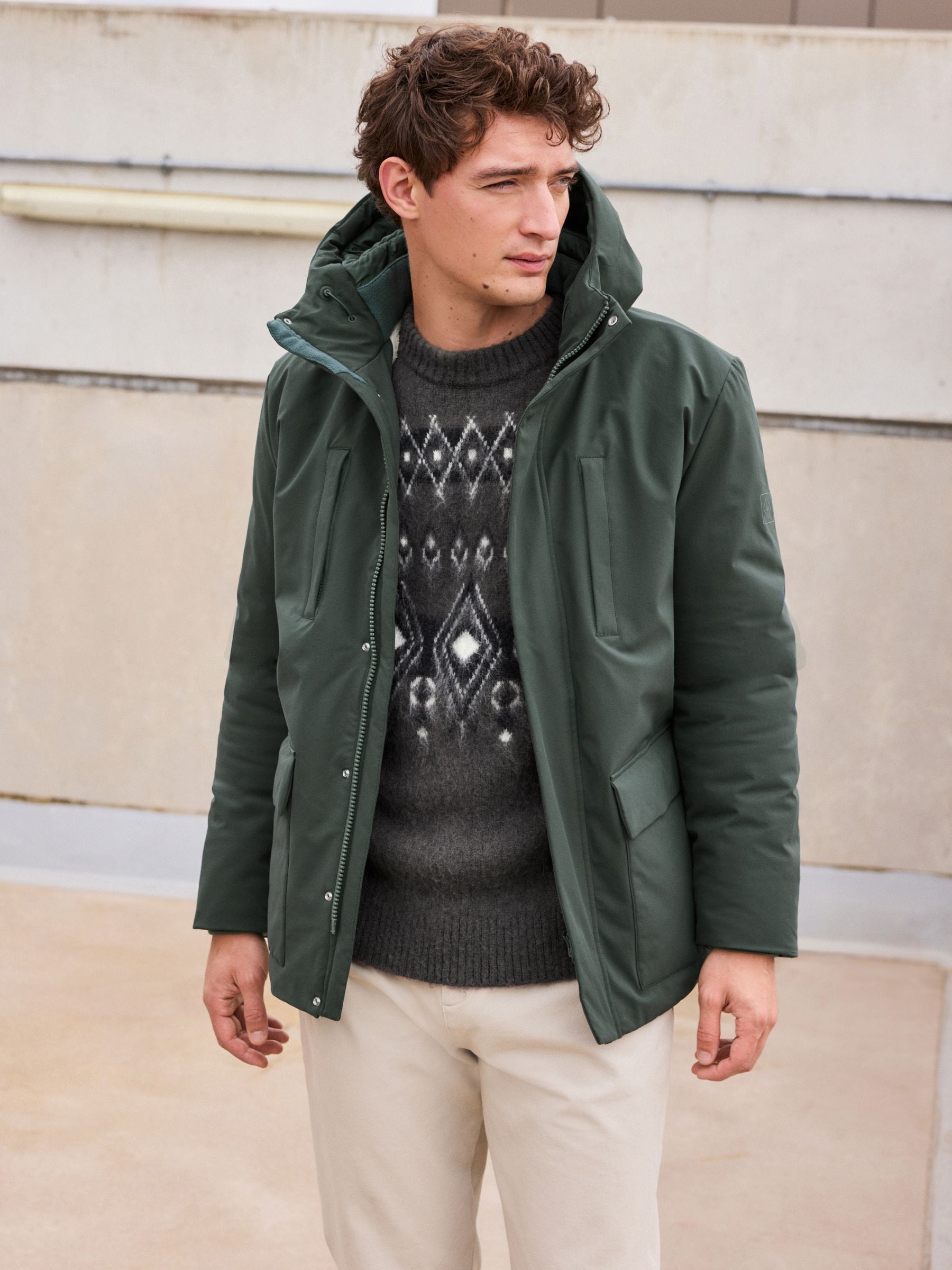 Real parka coat store