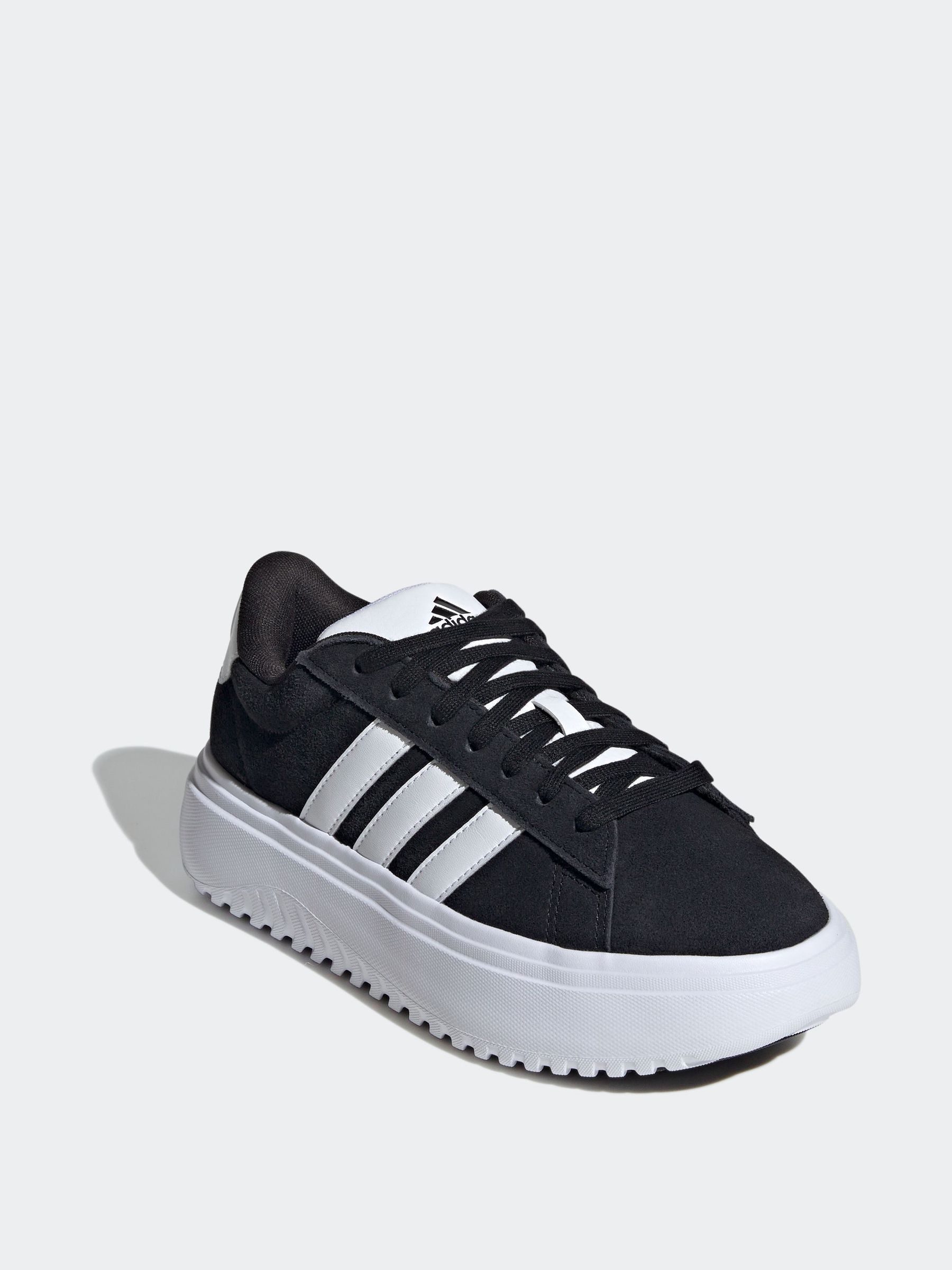 Adidas black suede shoes clearance