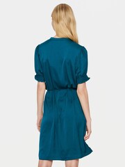 Saint Tropez Green Nunni Above Knee Length Belted Dress - Image 2 of 5