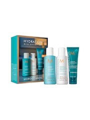 Moroccanoil Hydrate Shampoo and Conditioner 70ml + NEW Overnight Leavein Mask 50ml Gift Set - Image 1 of 6