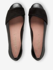 Schwarz - Forever Comfort® Lederballerinas mit Wickeldesign - Bild 3 von 3