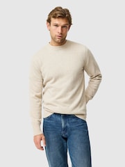 Rodd & Gunn Cream Stewart Island Knit Jumper - Image 1 of 6