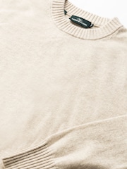 Rodd & Gunn Cream Stewart Island Knit Jumper - Image 6 of 6