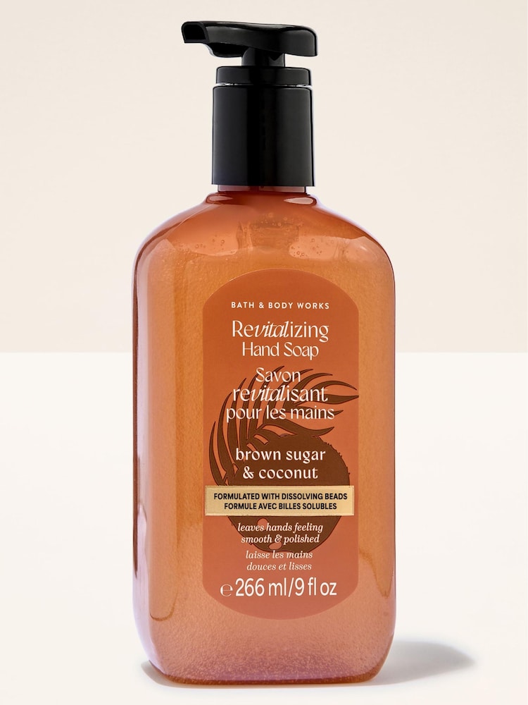 Bath & Body Works Brown Sugar and Coconut Revitalizing Gel Hand Soap 266ml - Image 1 of 2 Bath & Body Works Brown Sugar and Coconut Revitalizing Gel Hand Soap 266ml - Image 1 of 2