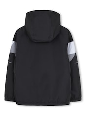 BOSS Black Hooded Jacket - Image 3 of 4
