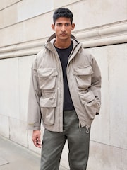 Neutral Waterproof Ripstop Technical 4 Pocket Jacket - Image 1 of 11