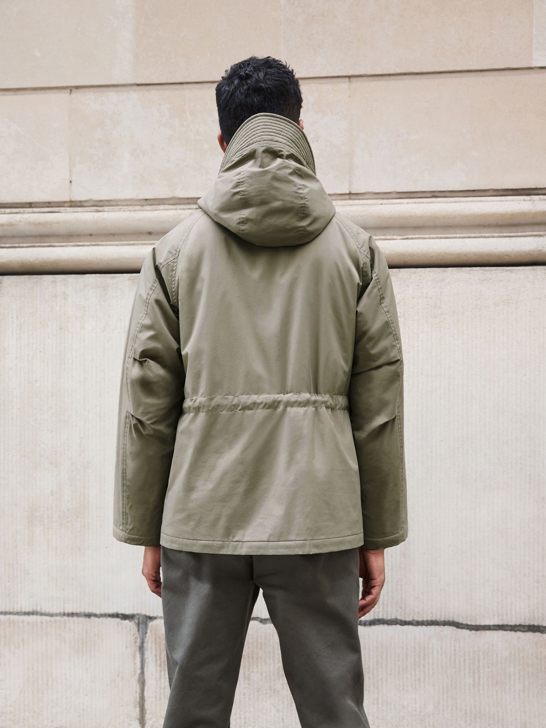 Buy Neutral Waterproof Ripstop Technical 4 Pocket Jacket from the