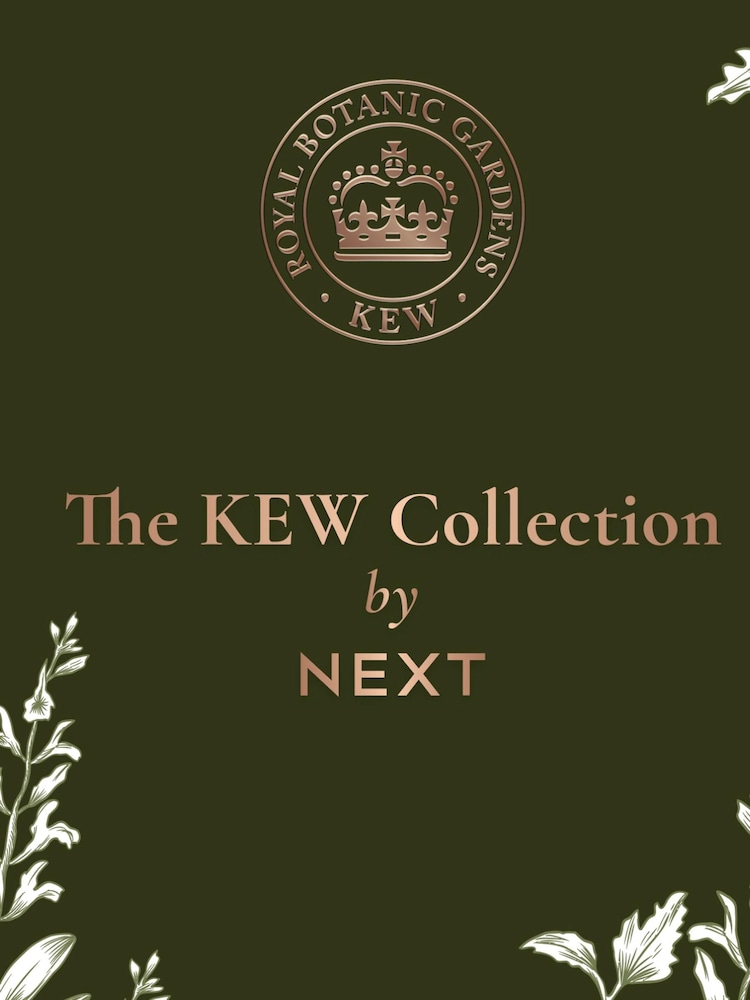 White and Navy Floral Kew Collection Mesh Pleated Ruffle Dress - Image 3 of 7