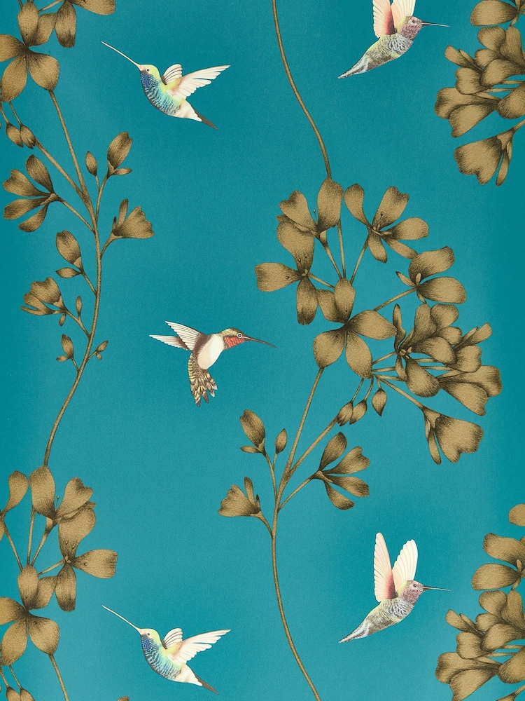 Harlequin Blue Lotus 10.05M Wallpaper - Image 2 of 2 Harlequin Blue Lotus 10.05M Wallpaper - Image 2 of 2