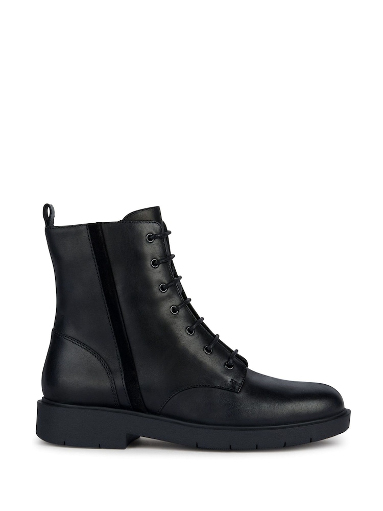Geox Spherica Ankle Black Boots - Image 1 of 4
