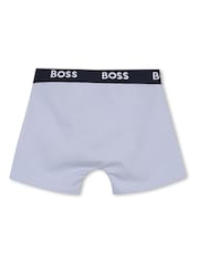 Mėlyna/tamsiai mėlyna/pilka - BOSS boksininkų rinkinys 3 - 7 paveikslėlis iš 8