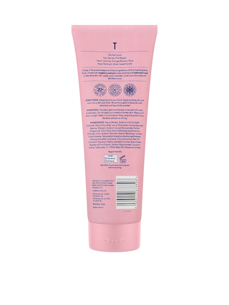 Ted Baker Fusion Pink Bloom Body Wash 250ml - Image 2 of 2