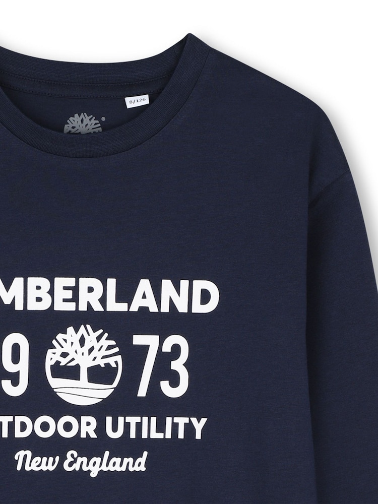 „Timberland“ ilgomis rankovėmis marškinėlių komplektas 2 vnt. - 8 paveikslėlis iš 8