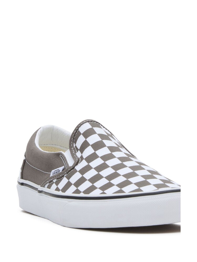 Vans Mens Classic Slip-On Check Trainers - Image 7 of 7