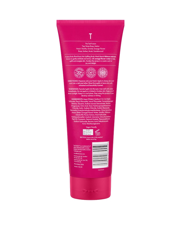 Ted Baker Fusion Cosmic Crush Body Wash 250ml - Image 2 of 2 Ted Baker Fusion Cosmic Crush Body Wash 250ml - Image 2 of 2