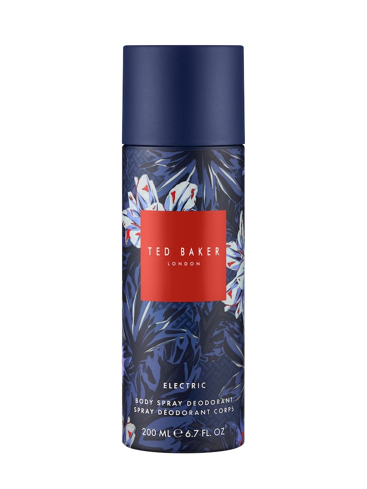 Ted Baker Fusion Electric Body Spray Deodorant 200ml - Image 1 of 2 Ted Baker Fusion Electric Body Spray Deodorant 200ml - Image 1 of 2
