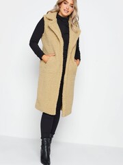 M&Co Natural Borg Gilet - Image 2 of 4