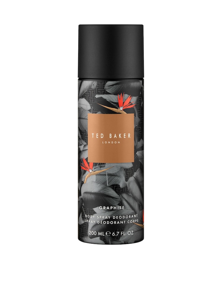 Ted Baker Fusion Graphite Body Spray Deodorant 200ml - Image 1 of 2
