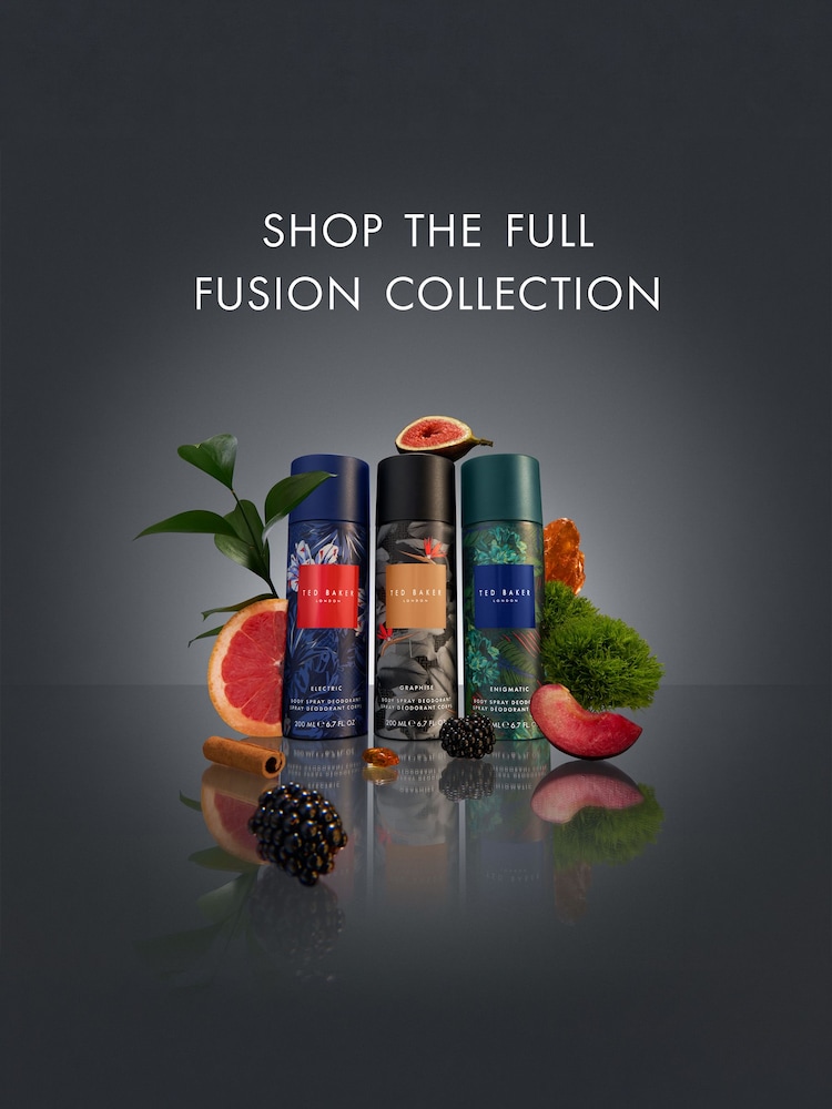 Ted Baker Fusion Graphite Body Spray Deodorant 200ml - Image 6 of 6