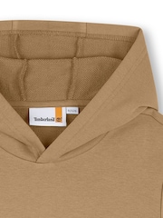 Timberland Sandy Brown Hooded Sweatshirt - Image 3 of 3