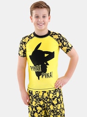 Character Yellow/Black Pokemon Pikachu Swim Set - Image 1 of 7