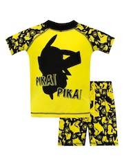 Character Yellow/Black Pokemon Pikachu Swim Set - Image 3 of 7