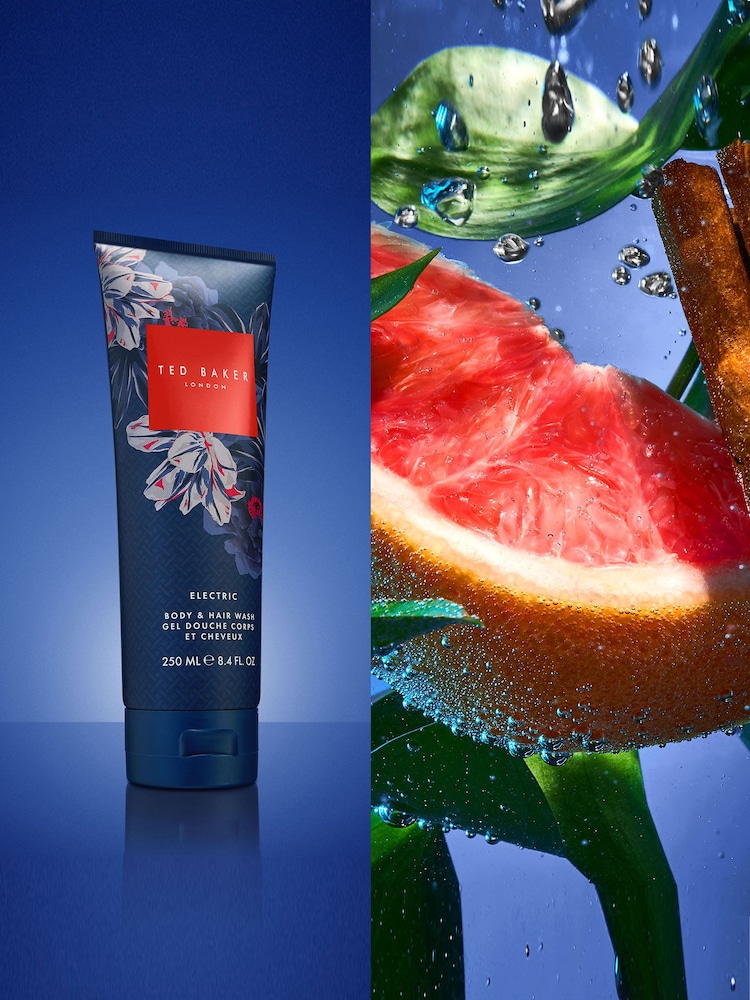 Ted Baker Fusion Electric Hair & Body Wash 250ml - Image 5 of 5 Ted Baker Fusion Electric Hair & Body Wash 250ml - Image 5 of 5