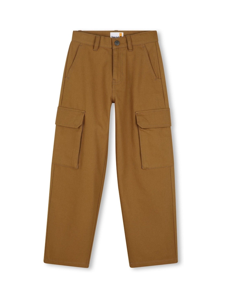 Timberland medvilninės drobės kelnės - 1 paveikslėlis iš 3