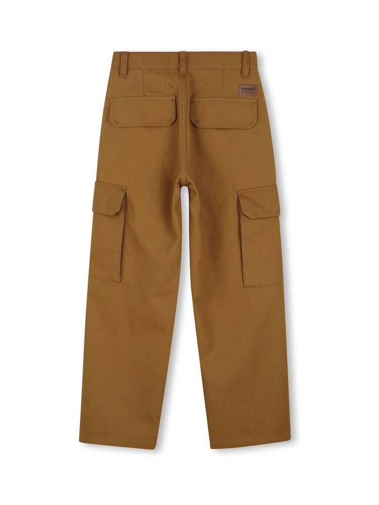 Timberland medvilninės drobės kelnės - 2 paveikslėlis iš 3