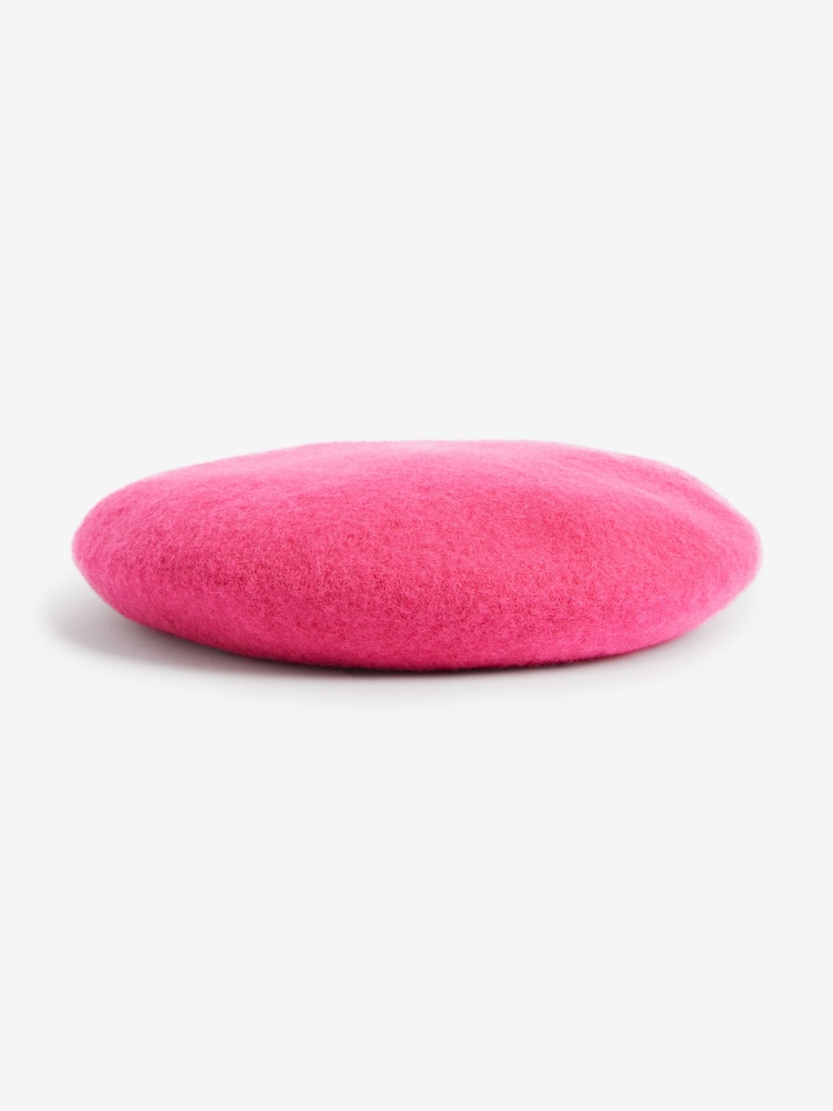 Pink Beret (3mths-16yrs) - Image 1 of 2