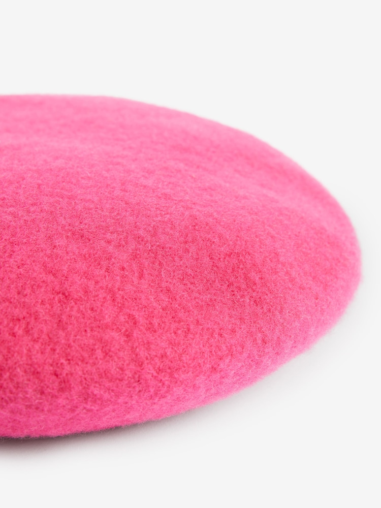 Pink Beret (3mths-16yrs) - Image 2 of 2