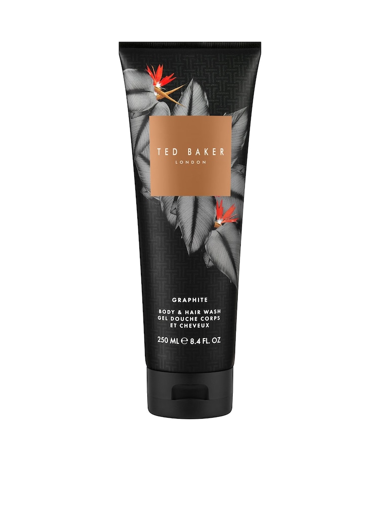 Ted Baker Fusion Graphite Hair & Body Wash 250ml - Image 1 of 2