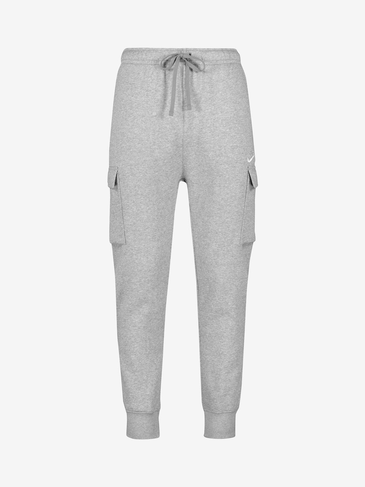 Nike Grey Club Cargo Joggers - Image 5 of 5