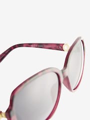Red Polarised Large Square Sunglasses - Image 6 of 6