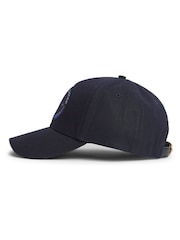Tommy Hilfiger Blue Logo Patch Six-Panel Baseball Cap - Image 3 of 4