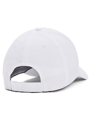 Under Armour White/Blue Golf 96 Cap - Image 3 of 4