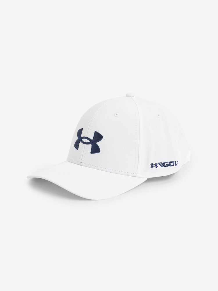 Under Armour White/Blue Golf 96 Cap - Image 4 of 4