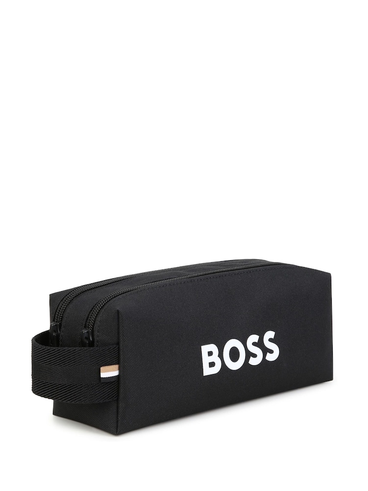 BOSS Black Pencil Case In Canvas - Image 5 of 5 BOSS Black Pencil Case In Canvas - Image 5 of 5