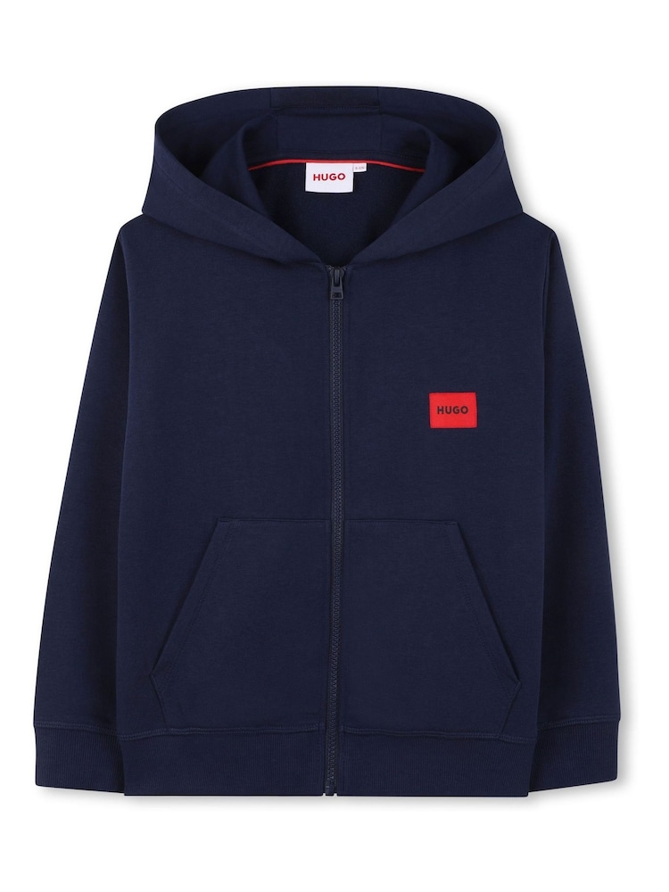 HUGO Zip Through Hoodie - Imaginea 1 din 3 HUGO Zip Through Hoodie - Imaginea 1 din 3